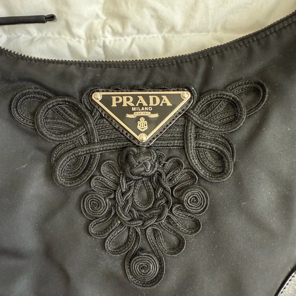 Prada passamaneria embroidered shoulder bag 🤍 - Picture 2 of 9